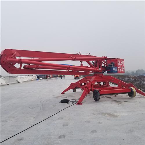 布料机产品使用现场